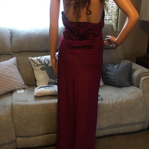 Forever 21 formal dress large maroon - Picture 9 of 11